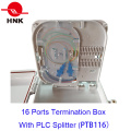 FTTH 16 Fibers Optical Fibertermination Box für Sc / LC Adapter